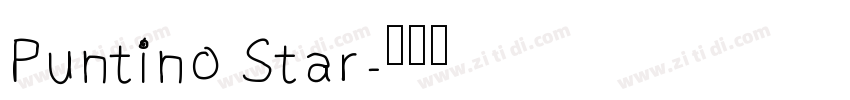 Puntino Star字体转换
